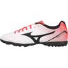 Mizuno Потреро Вайд Джуниор. Круглый носок На шнуровке TF Нескользящие Износостойкие Дышащие Низкие Детские Футбольные Бутсы Детские Кроссовки Белые Красные P1GE189262