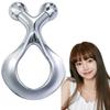 Lynlyulinger Face Facial Beauty Small Face Facial Lift Reduces Double Roller 3D No Charge Silver Gift Roller, Roller, Roller, Face, Body, Roller,