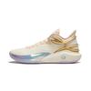 Li Ning CJ 3 Амортизирующие Скользкие Устойчивые к истиранию Легкие Упругие Низкие Баскетбольные кроссовки Мужские Шампанское ABAU007-6