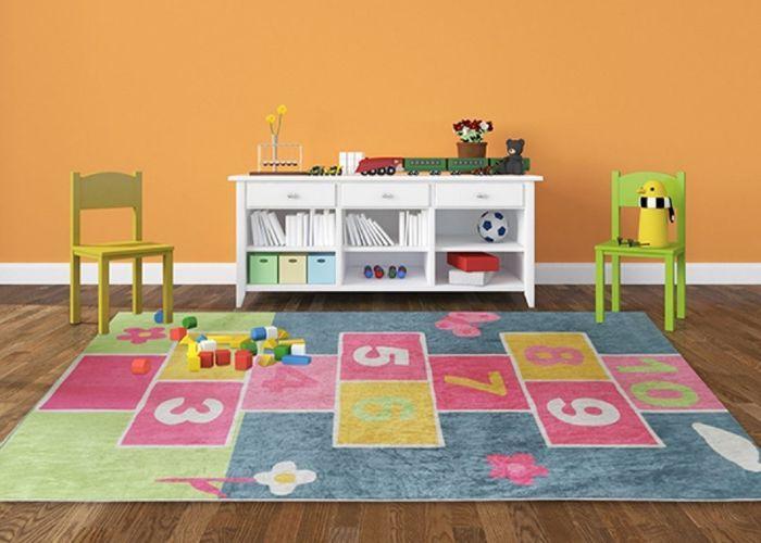 Tapis - MARELLE - 80x150 - Antidérapant - Lavable en machine - Moderne