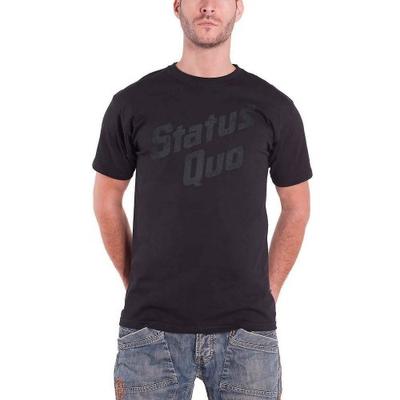 Футболка унисекс с винтажным логотипом для взрослых Status Quo
