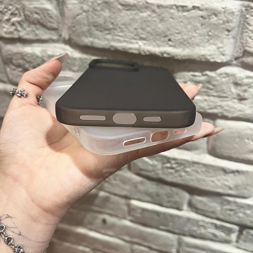 Luxury Square Silicone Soft Case For iPhone 16e 16 15 14 13 12 11 Pro Max Plus Transparent Matte Cover Slim Shell For iPhone16 +