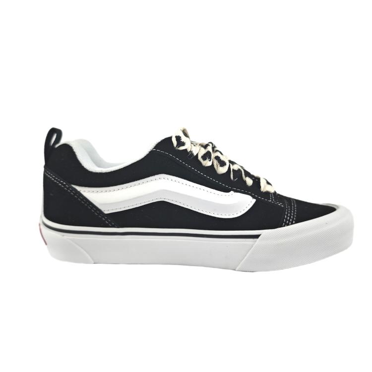 Vans Knu Skool Износостойкие Низкие Скейтбордические Кроссовки Унисекс Черные VN0009QC6BT1(Команда352-)