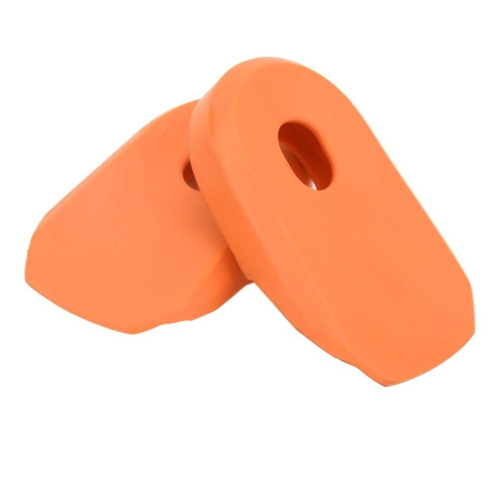 2PCS Anti-Friction Bicycle Crank Protector Soft Bike Crank Boot  For Mountain Bike,Road Bike