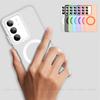 Для Realme 14X Чехол Realme 14X Capa Новый бампер Беспроводная зарядка Кольцевой Магнитный Матовый Прозрачный Funda OPPO Realme 14X