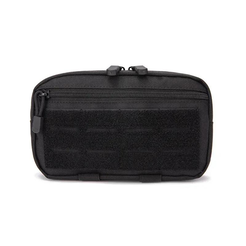 Tactical 1000D Laser Cut Molle Pouche Compact Water-Resistant Utility Admin Bag for Backpack Vest Duty Belt Hunting accessory