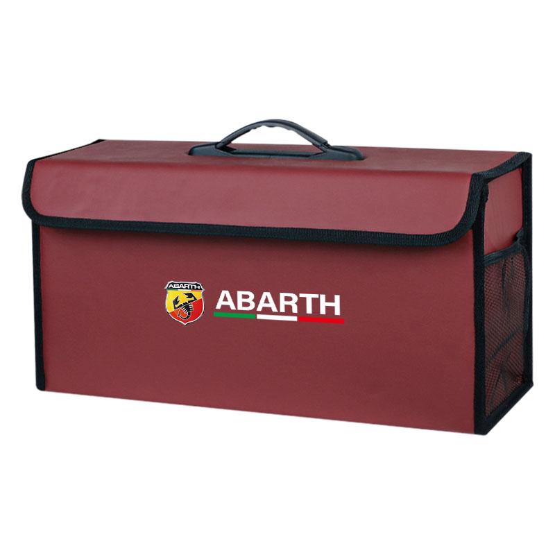 GGBFQ1 Car Trunk Storage Box Foldable Sundries Organizer Bag For Abarth Fiat 500 Tipo FR Punto Ducato Stilo Palio Bravo Pondo Viaggio