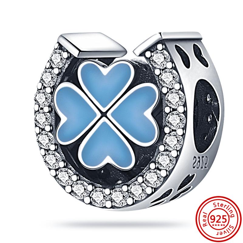 925 Silver Hermit Crab Gecko Jellyfish Dolphin Turtle Pendant Sky Blue Beads Fit Original Charms Bracelet Europe Jewelry