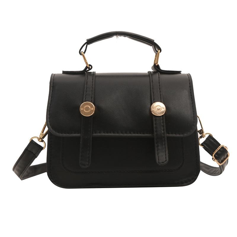 Women'S Bag Summer Fashion Handbag Texture Pu Small Square Bag Foreign Style Versatile Shoulder Bag