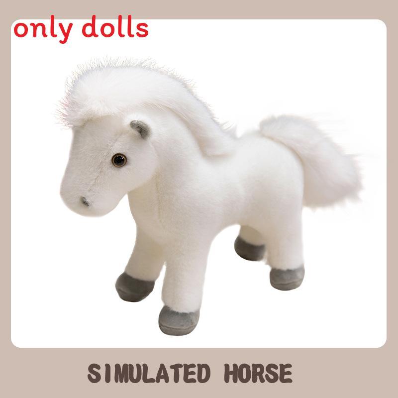 Plush Pony Toy Gift For Kids With Soft Pp Cotton Filling For Comfort And Play