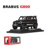 1/32 масштаб Benz G800, литая под давлением модель автомобиля, игрушечный автомобиль с откатным механизмом, звуком и светом для детей, коллекция подарков для мальчиков и девочек