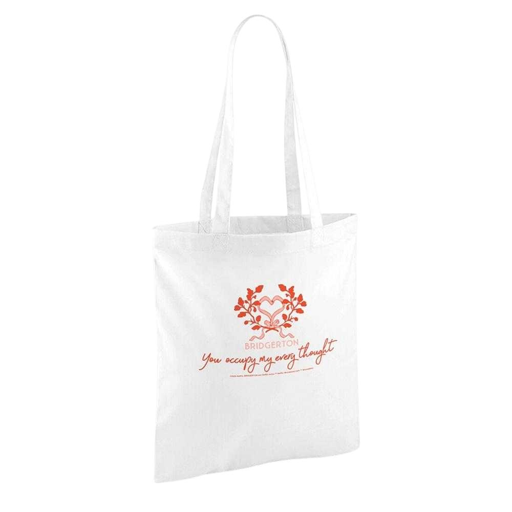 Bridgerton Occupy My Thoughts Reusable Tote Bag