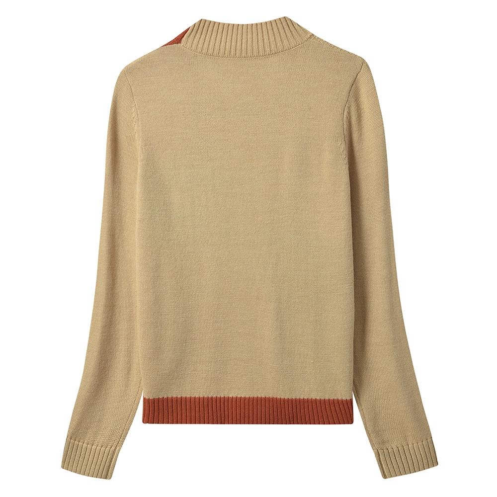 Women's Long Sleeve Cozy Knit Sweater Casual Loose Pullover Jumper Tops