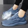 Large Men's Sports Shoes Mesh Hollow Large Mesh Shoes Men's Wave Shoes Breathable Casual Shoes Summer Men's Running Shoes