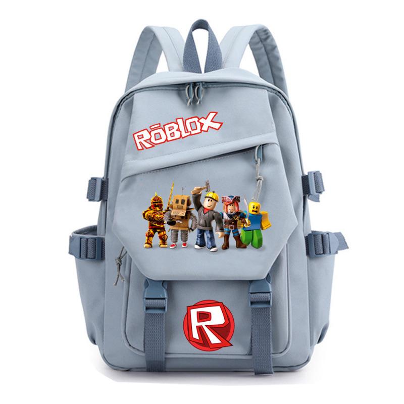 Roblex Игровой Мерч Мужской и Женский Рюкзак Дорожная Сумка Сумка для Компьютера Школьный Рюкзак Тренд для Старшеклассников