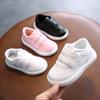 Kids Sneakers Girls Trainers Boys Children Leather White Black School Running Pink Sports Shoes Flexible Sole