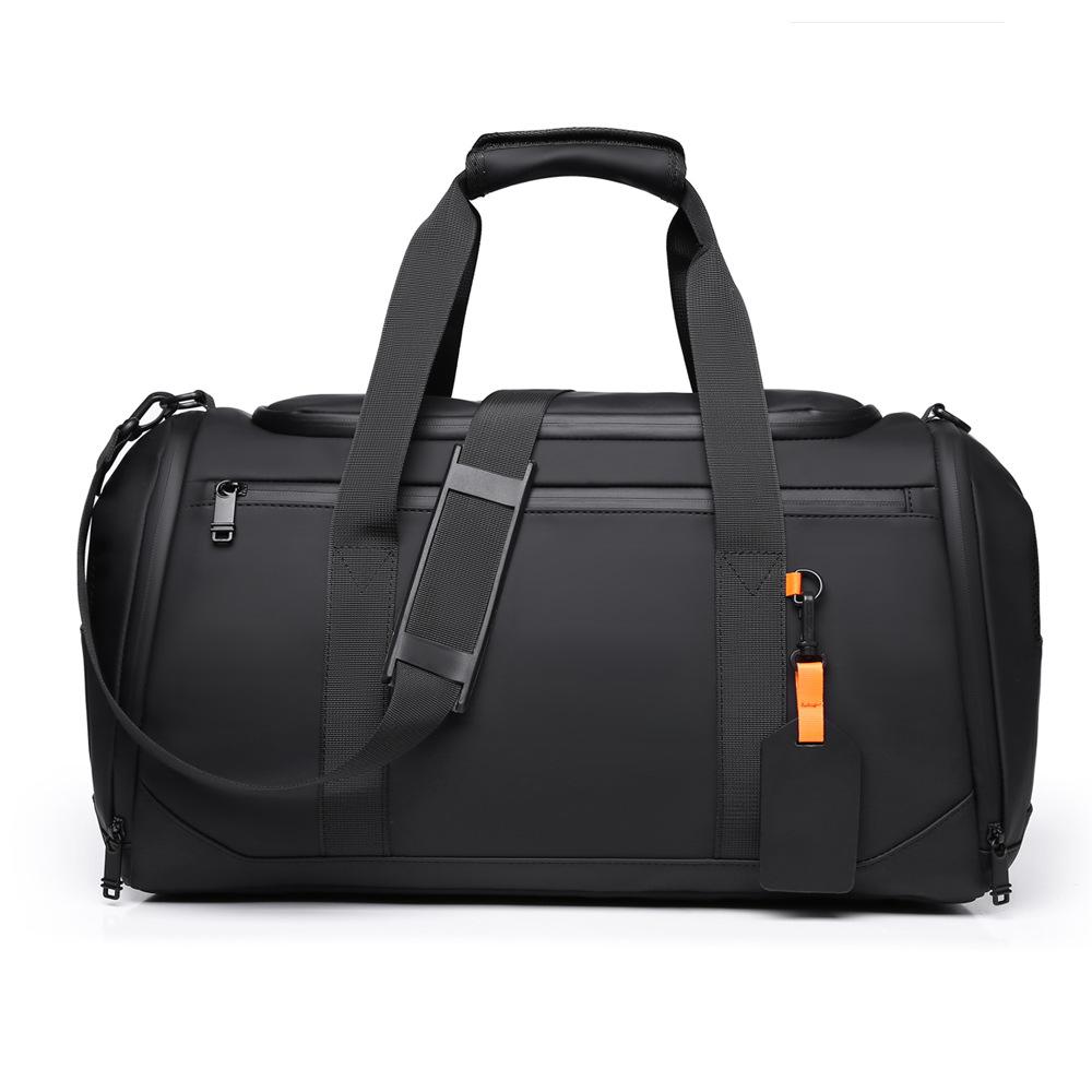 Men Large Capacity Luggage Bag for Business with Shoe Storage Lightweight Decompression Travel Bag