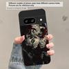 Текстура коры Для Google Pixel 8 7 9 10 Pixel 10 Pro XL Pixel 9 Pro XL Pixel 8a 7a Pixel 7 Pro Черный Стеклянный Чехол для Телефона