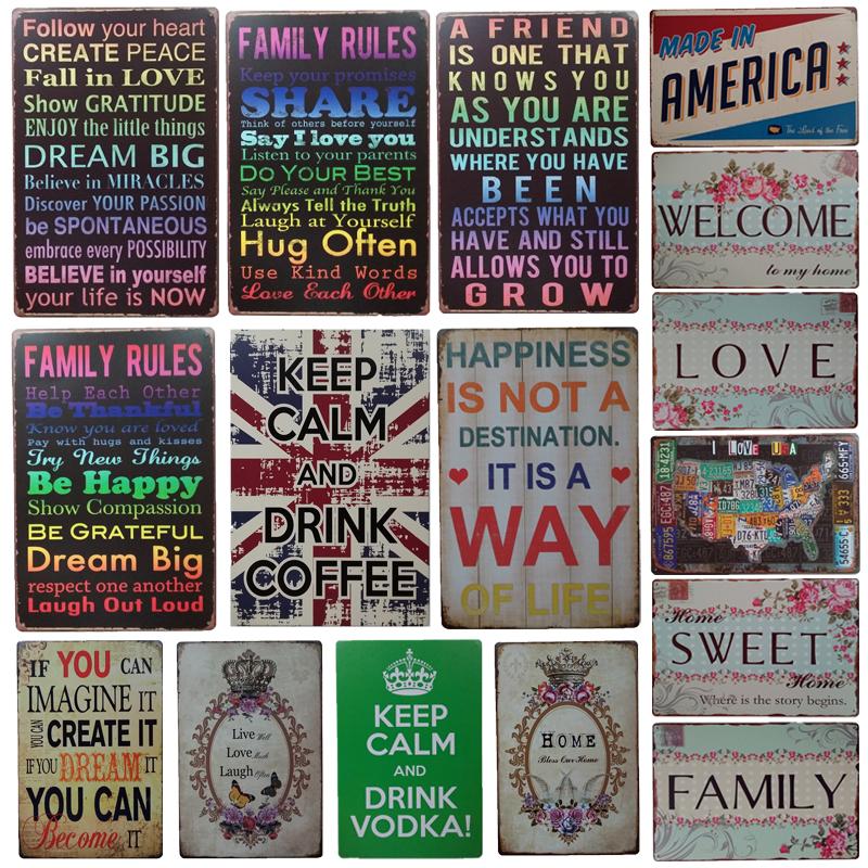 Винтаж Ретро Забавная жестяная вывеска Гараж Человек Пещера Металлическая вывеска Настенная картина Кофе Милый дом Паб Ресторан Табличка Металлический художественный декор