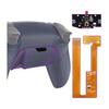 It's Not a Controller. eXtremeRate Plastic RISE4 Back Remap Kit with Rubber Grip for Ps5 Controller (BDM-030&BDM-040&BDM-050), Upgrade Board for Ps5