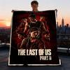 1 шт. Фланелевое одеяло The Last of Us для улицы для девочек, мягкое, легкое, идеально подходит для кемпинга и в качестве подарка, цифровое
