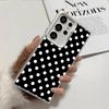 Арт-дизайн в горошек Модный ударопрочный чехол для телефона для Samsung Galaxy S26 Edge S25 Ultra S24 FE S23 Plus S21 Чехол Защита от падения Fu
