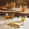 VISIONS Corning Crystal Glass Dinnerware Set