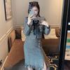 2021 Spring Houndstooth Skirt Suit: Chic Xiaoxiang Celebrity Style, Slim Fit for Women