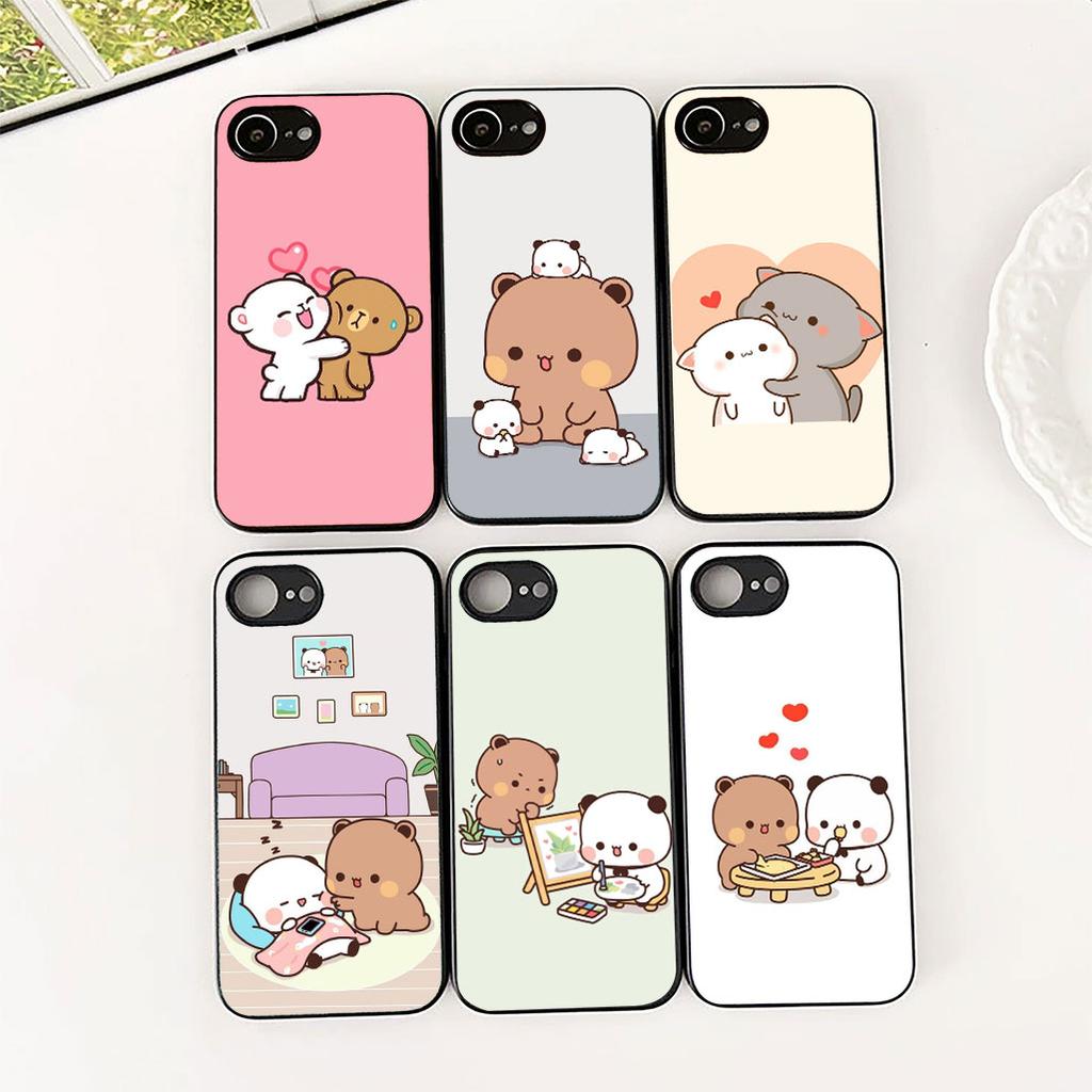 Чехол для телефона Bubus Panda Bear Dudus для Motorola Moto G86 G57 E14 E15 G14 G34 G67 G84 G24 A54 G15 Power E22