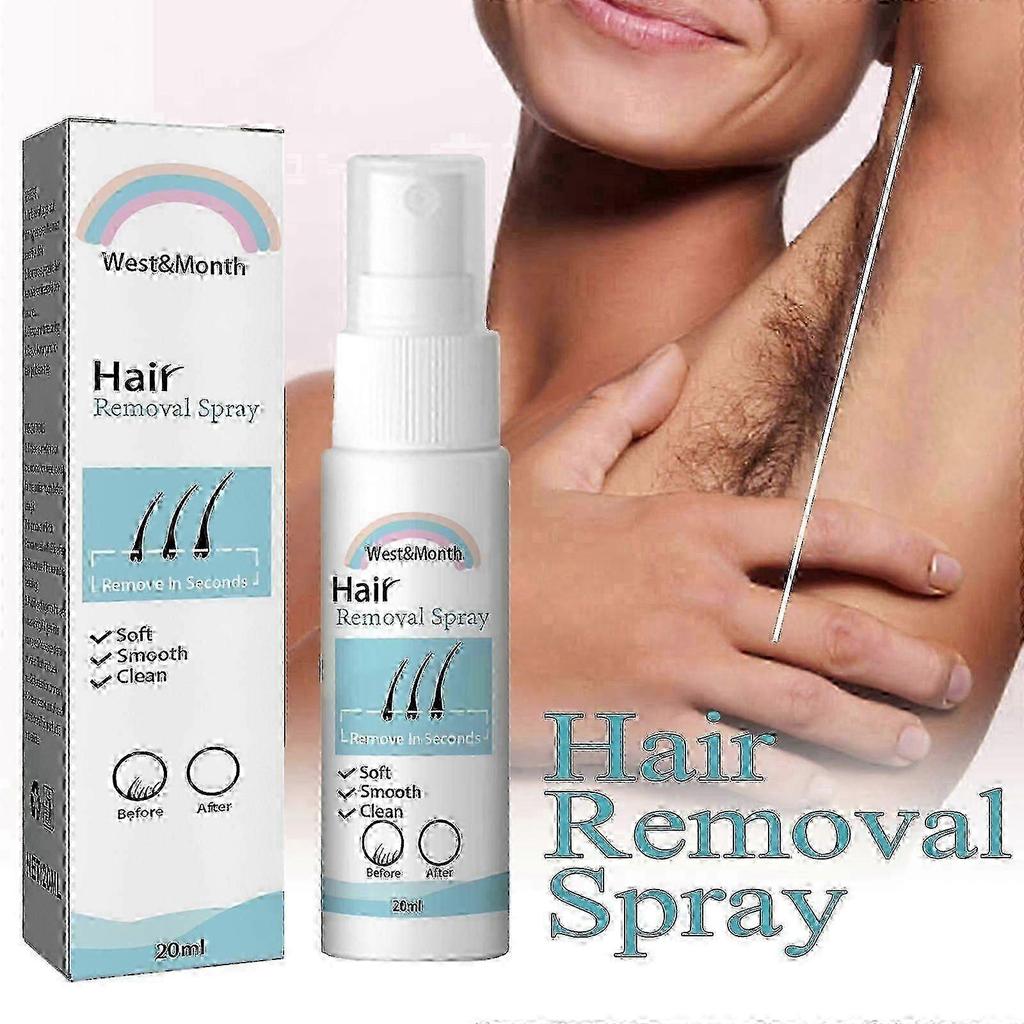 Hair Removal Spray, Under The Armpit Whole Body Private Area Gentle Non-Irritating Quick Hair Removal Spray