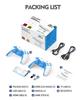 Беспроводная игровая консоль Cross X1O с двумя ручками - Поддерживает PS1, HD, ТВ
