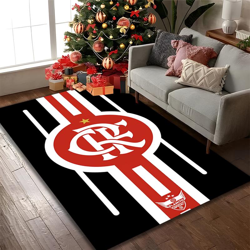 1pc Rangers FC Printed Chair Rug for Home Office Use, Living Room Kitchen Game Room Area Carpet
