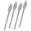 4Pcs Flat Wood Drill Bit Set High Carbon Steel Spade Boring Woodworking Tools 22mm