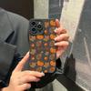 Чехол для телефона с узором в виде ретро-кленового листа для iPhone 16 Pro Max 15 14 13 12 11 7 8 Plus 16E XR X XS SE, противоударный, мягкий, силиконовый чехол
