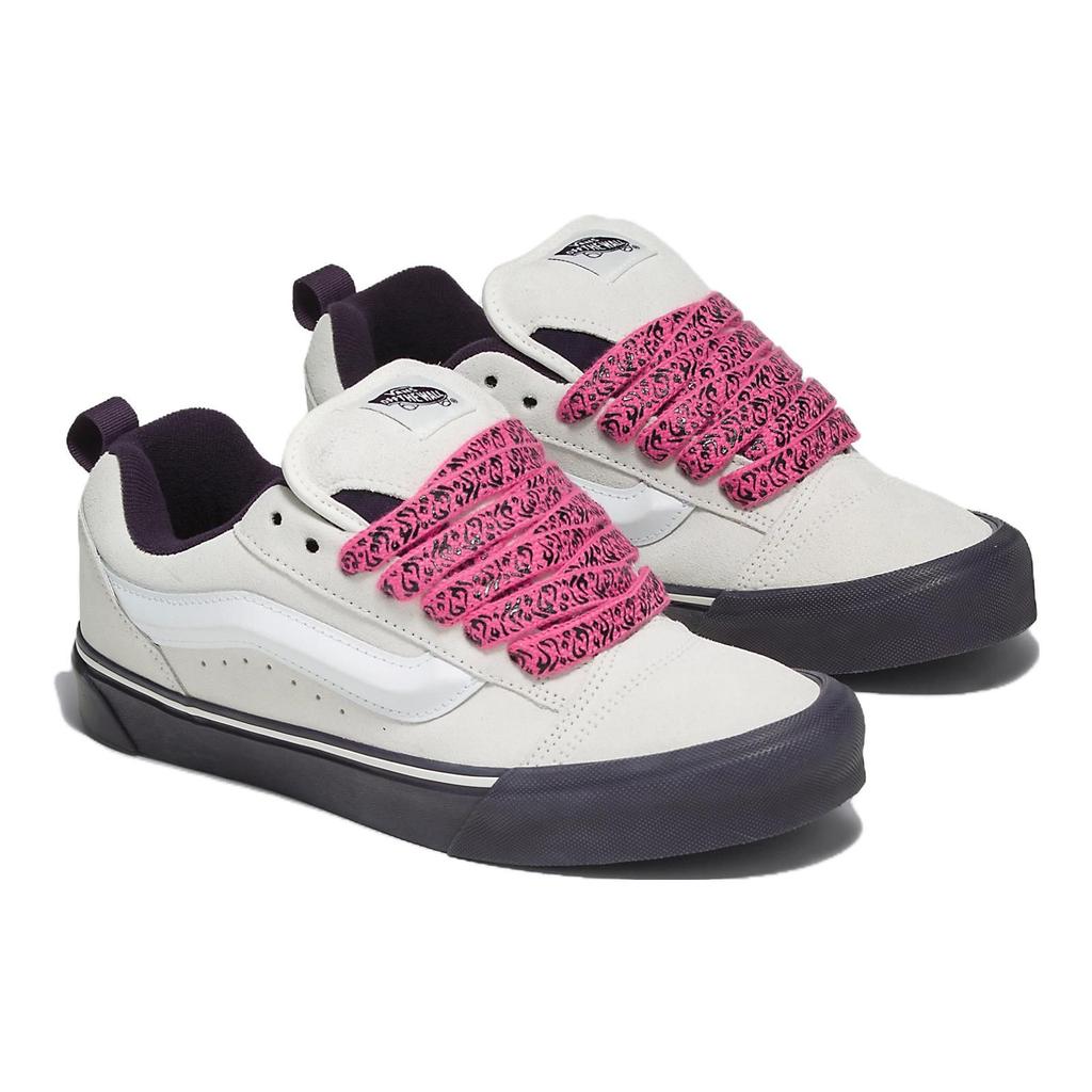 Vans Knu-Skool Pop Outsole - Cream Purple Unisex Sneakers VN0009QCPRP