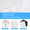 Summer Unisex Seamless  Ice Silk Sunscreen Triangular Bandage Moisture Absorption Sweat Releasing Face Shield Hanging