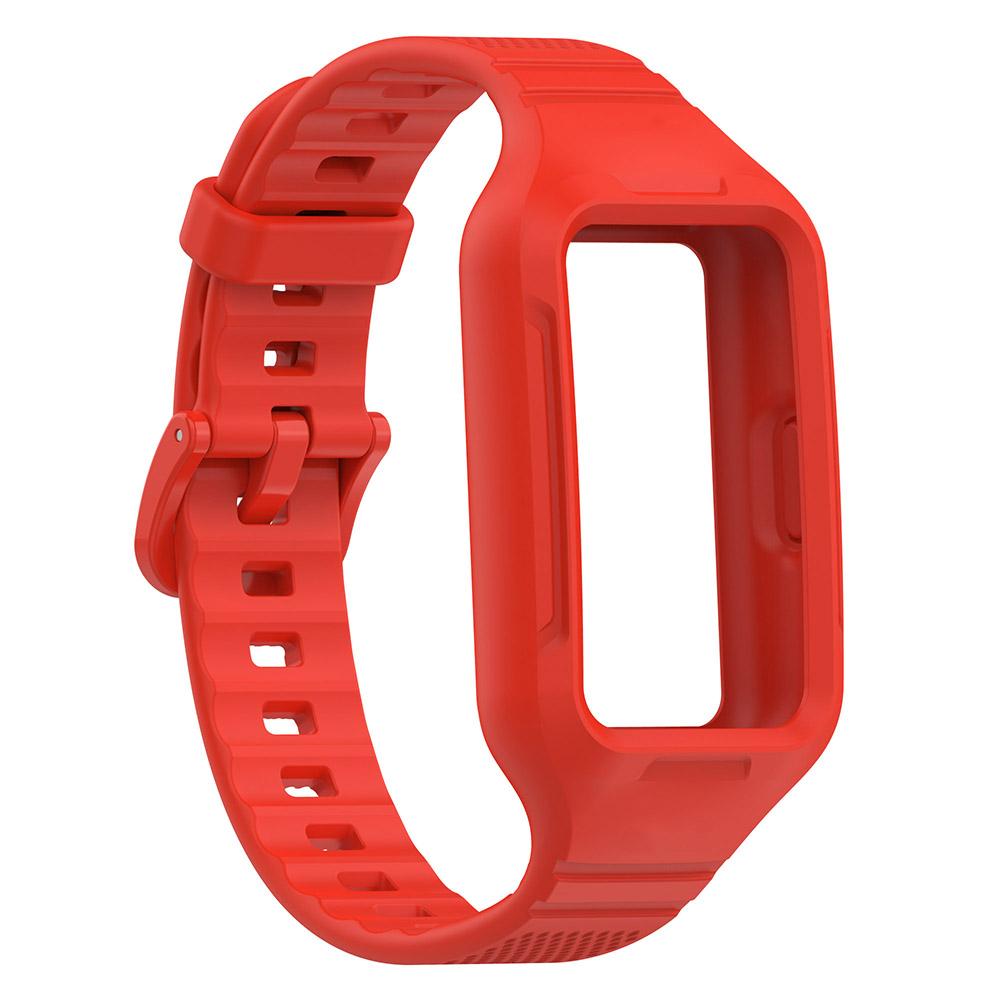 Силиконовый ремешок для Huawei Band 9 8 7 6, браслет для Honor Band 6/Honor Band 7, встроенный ремешок + чехол