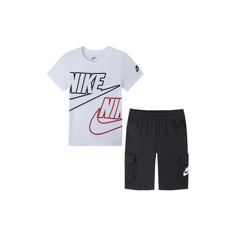 Nike Casual Sportswear White Kids' (Unisex) Casual Sportswear Sets NY2022050PS 001