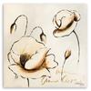 Canvas print, Painted flowers