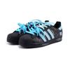 adidas Оригинальные кеды SUPERSTAR для скейтбординга Унисекс Низкие Черно-синие EG4959(Команда717-№2)