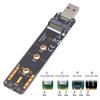 Адаптер USB для NVMe M.2 NVMe на USB 3.1 Адаптер SSD 10 Гбит/с USB3.1 Gen 2 Чипы RTL9210 для M-ключа M2 NVMe 2230 2242 2260 2280 M.2 SSD