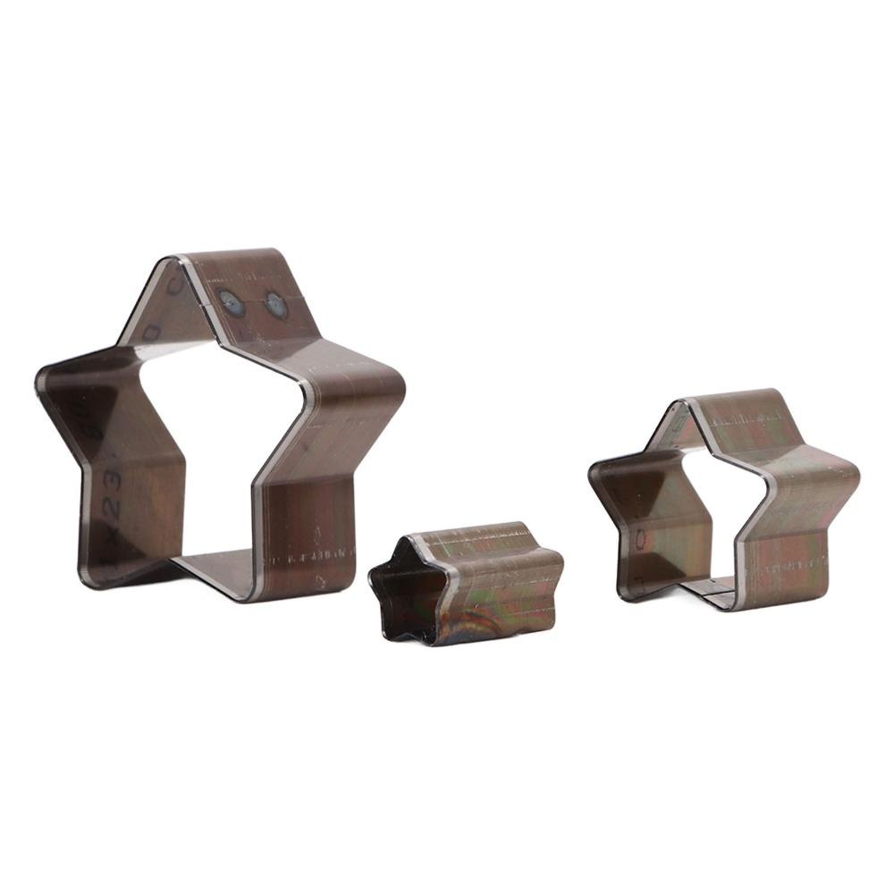 3pcs With Storage Box Leather Die Cutter Steel Material Leather Punch Die Set For DIY Crafts
