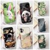 Чехол для Nothing Phone 1 Силиконовый Милый Мультяшный Кот Роскошные Цветы Ударопрочный Чехол для Телефона Для Nothing Phone One Задняя Крышка Funda