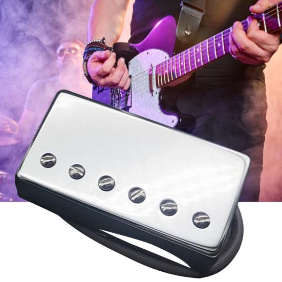 Мини ударопрочный компактный электрогитарный звукосниматель с двойной катушкой и грифом для профессионалов