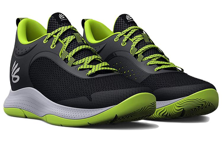 Мужские кроссовки Under Armour Curry 3Z6 'Черный Зеленый'