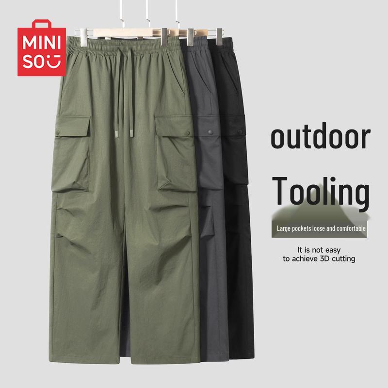 MINISO Мужские городские карго-штаны в стиле techwear