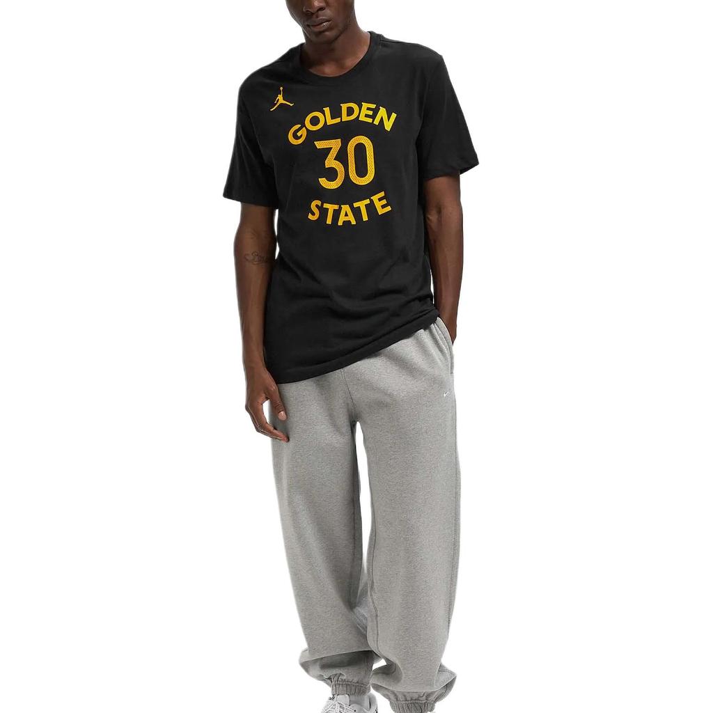 Nike NBA T Shirts Men's Black Crew Neck HQ0698-011