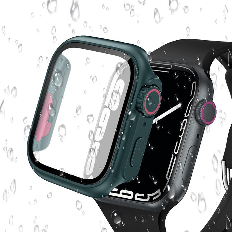 Glass+Case For Apple Watch Series 10 46mm 42mm Screen Protector Cover Change To Ultra Bumper Case Full Cover iWatch S10 42 46 mm