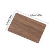 Wooden Blank Nfc Card 13.56Mhz Rfid Tag 504Bytes 215Ntag Chip Membership Contactless Social Recognition Lasercard