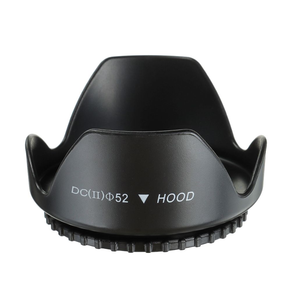 Practical Universal Camera Anti-Glare Cover Screwed Lens Hood Sunshade Protective Shield
